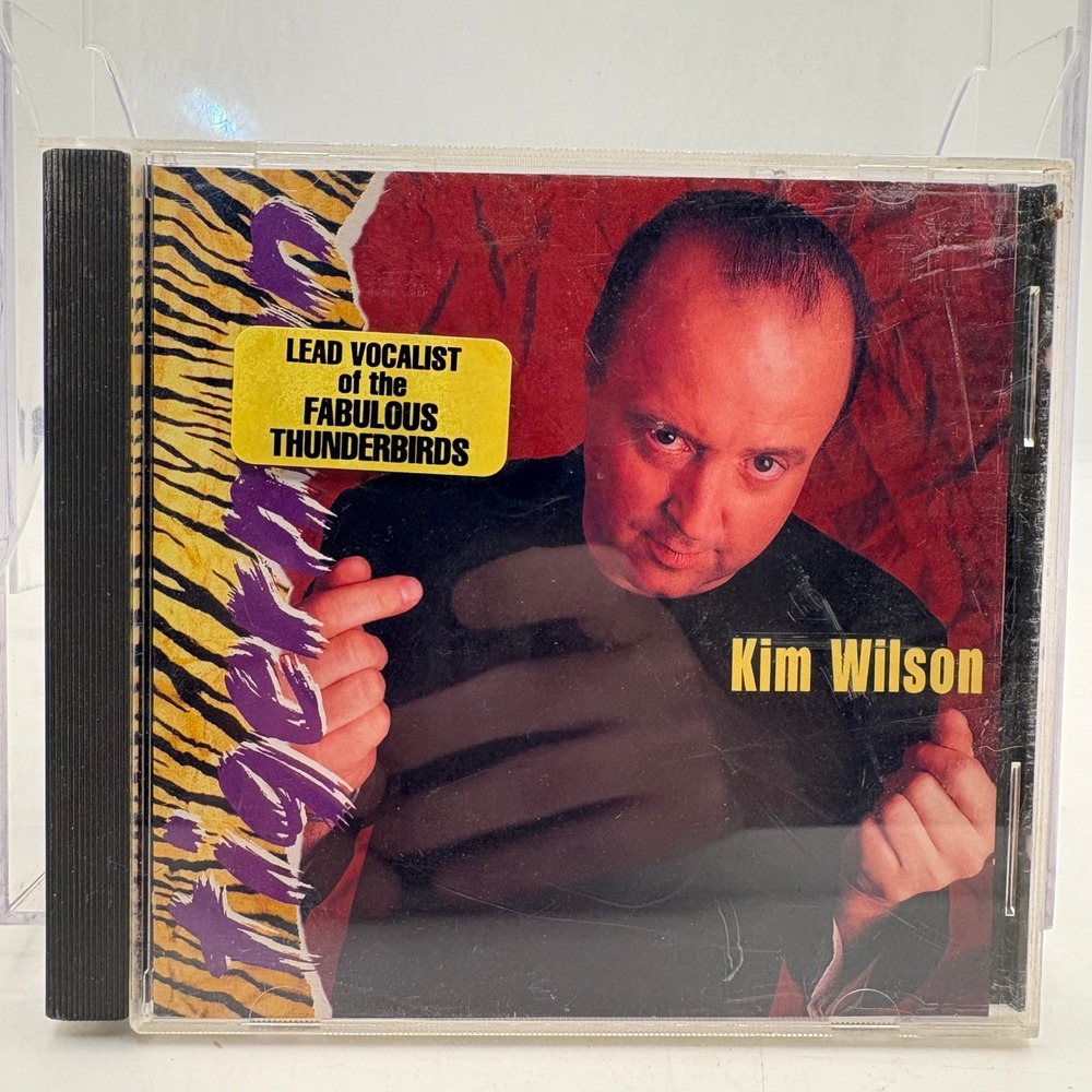 Kim Wilson Tigerman CD 1993 Antones Records Fabulous‎ Thunderbirds Blues Rock